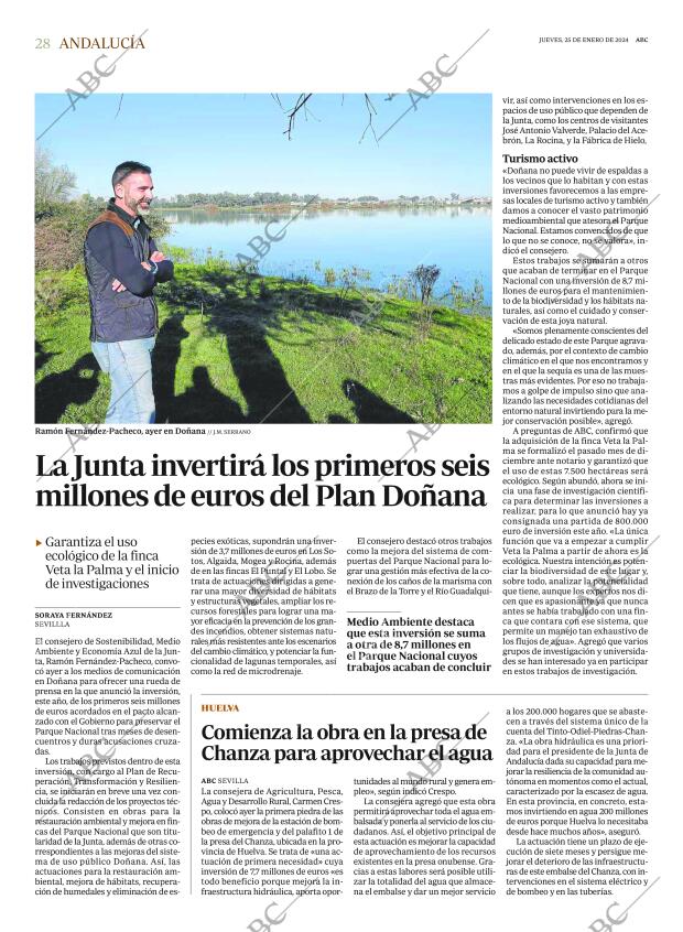 ABC SEVILLA 25-01-2024 página 28
