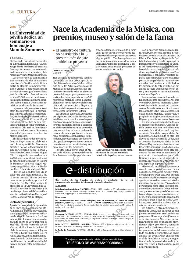 ABC SEVILLA 25-01-2024 página 60