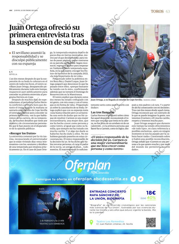 ABC SEVILLA 25-01-2024 página 63