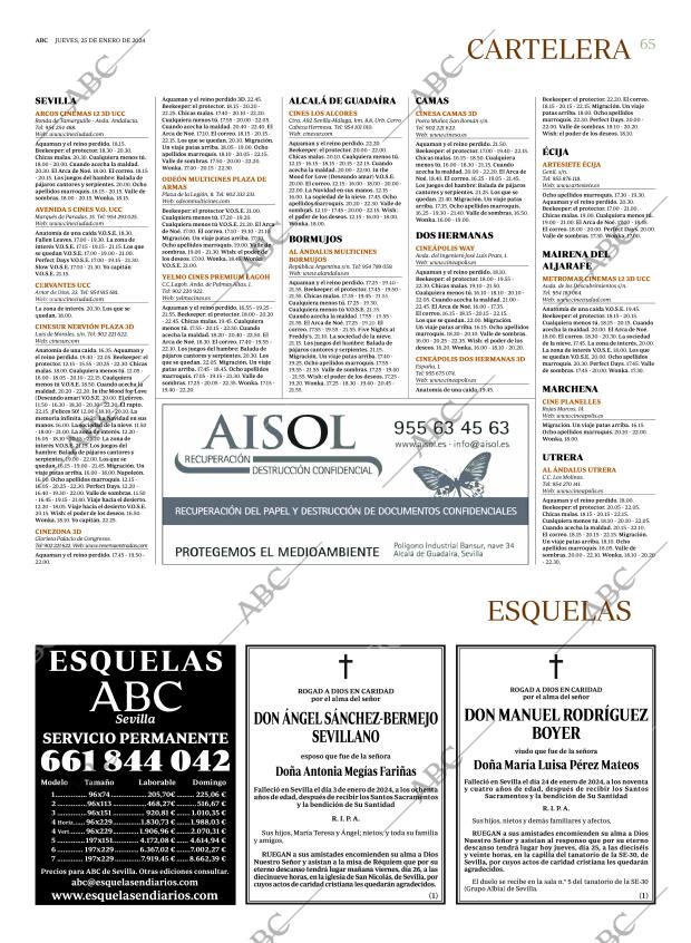ABC SEVILLA 25-01-2024 página 65