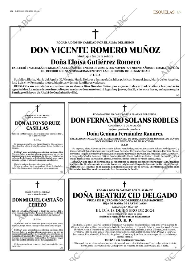 ABC SEVILLA 25-01-2024 página 67