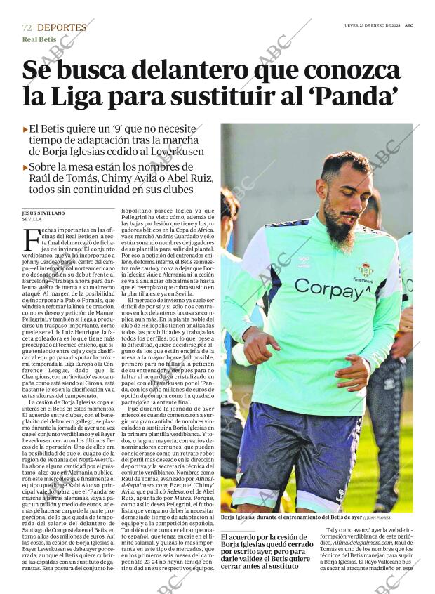 ABC SEVILLA 25-01-2024 página 72