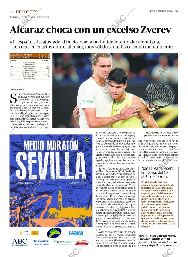 ABC SEVILLA 25-01-2024 página 74