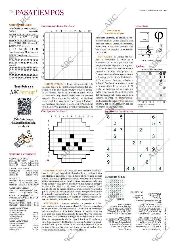 ABC SEVILLA 25-01-2024 página 76