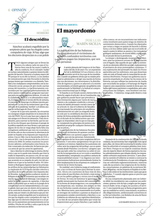 ABC SEVILLA 25-01-2024 página 8