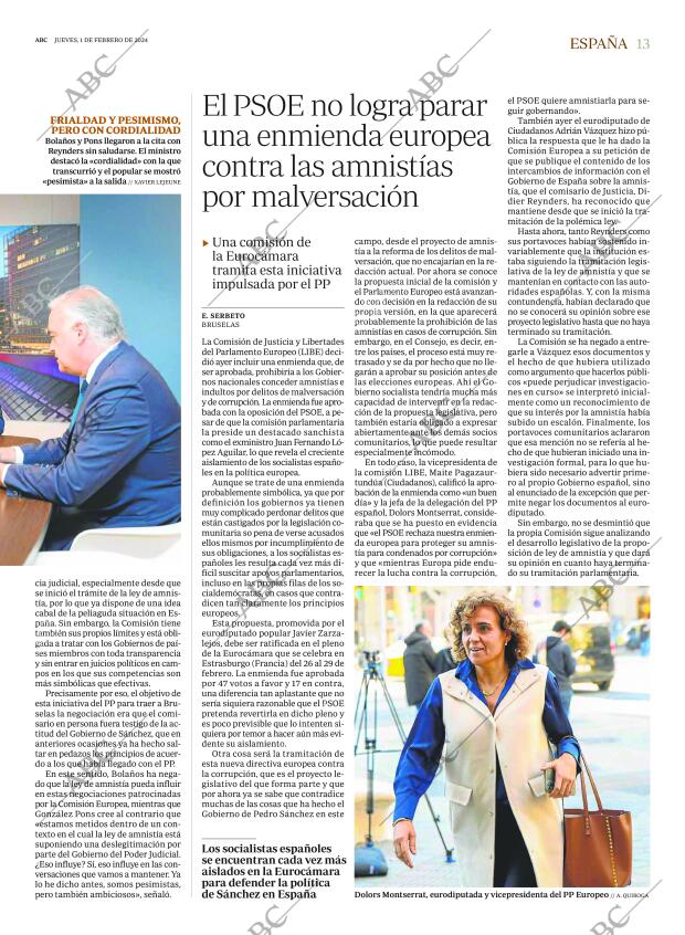 ABC MADRID 01-02-2024 página 13