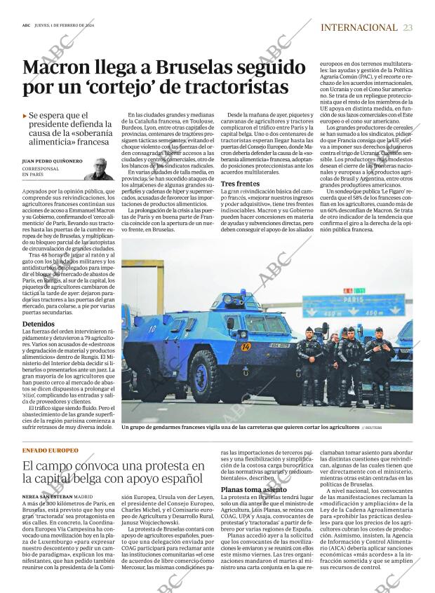 ABC MADRID 01-02-2024 página 23
