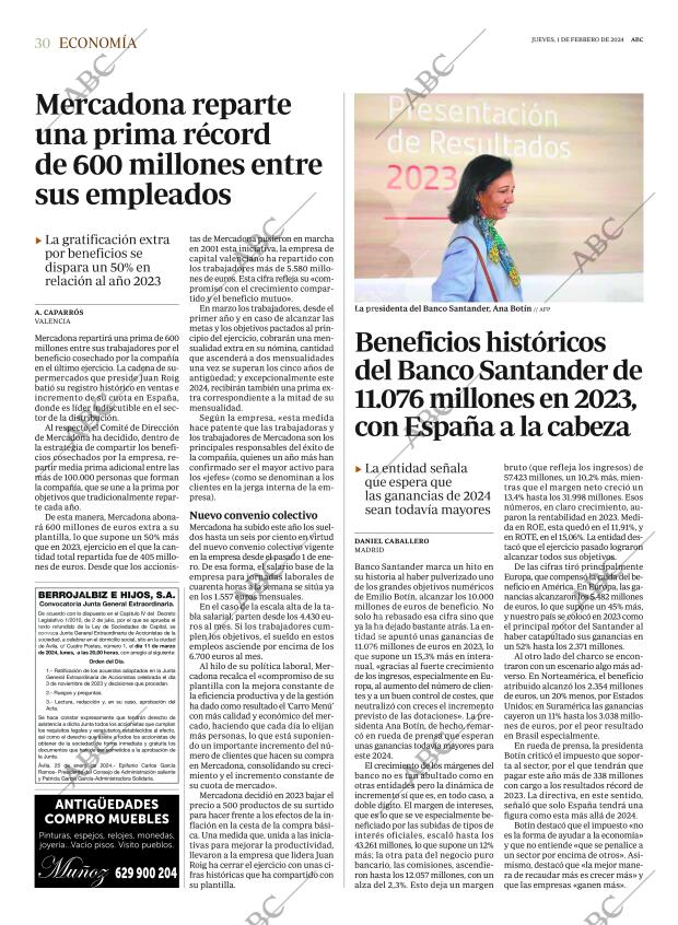 ABC MADRID 01-02-2024 página 30