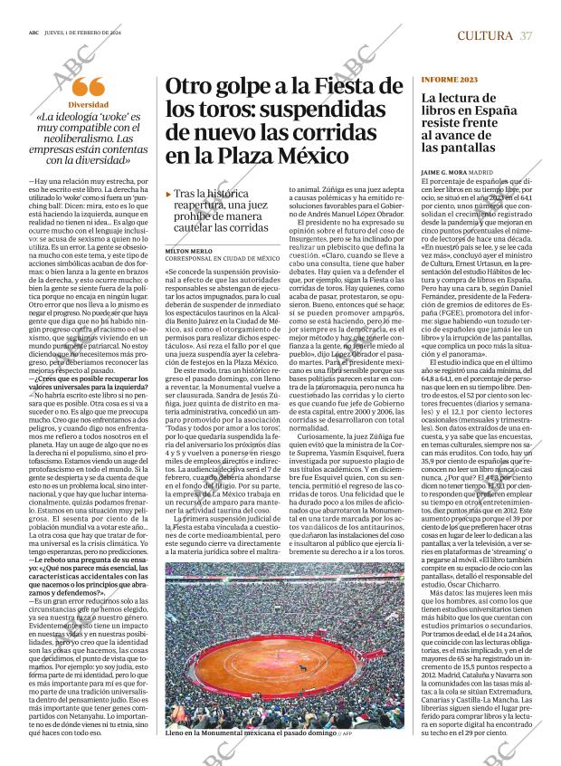 ABC MADRID 01-02-2024 página 37