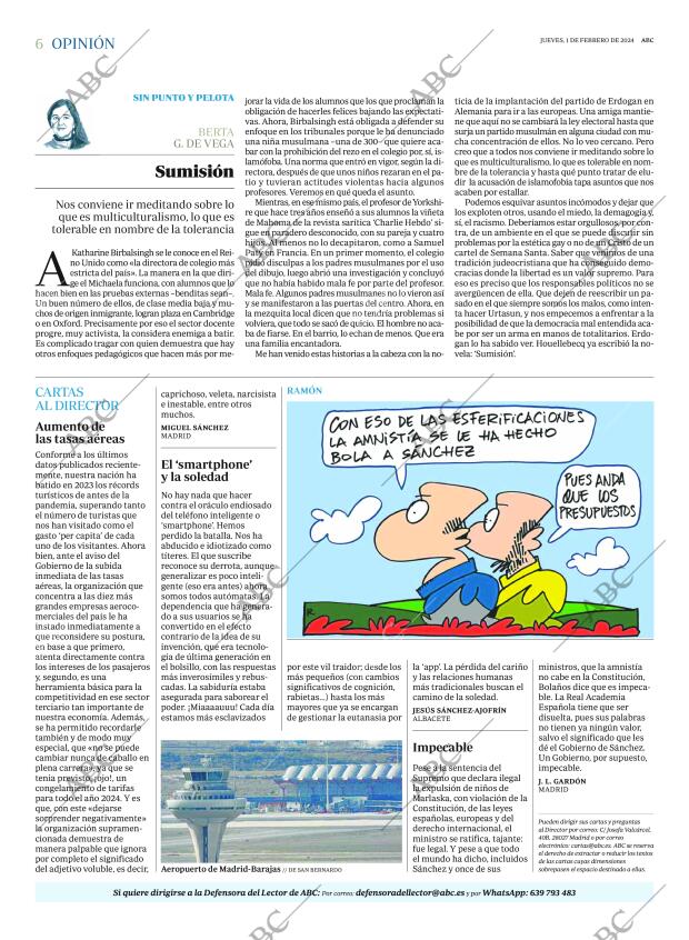 ABC MADRID 01-02-2024 página 6