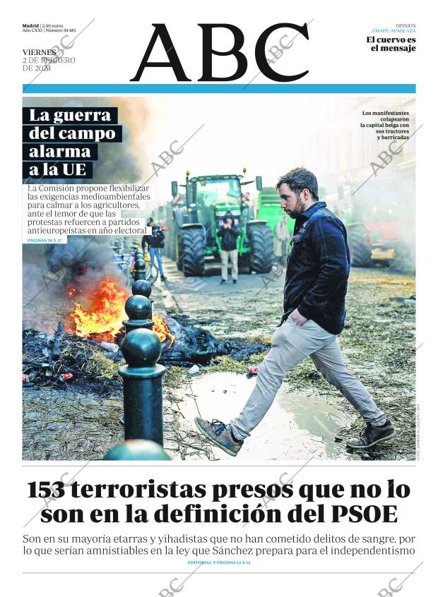 ABC MADRID 02-02-2024 página 1