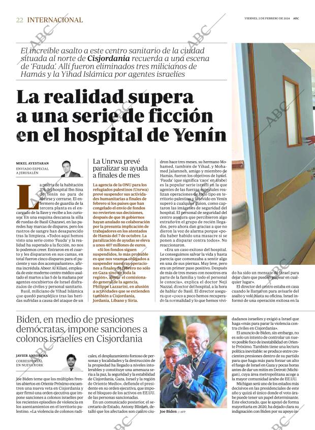 ABC MADRID 02-02-2024 página 22