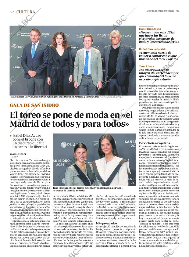ABC MADRID 02-02-2024 página 42