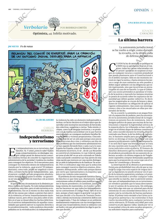 ABC MADRID 02-02-2024 página 5
