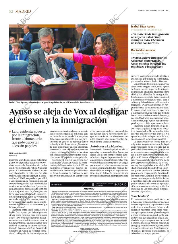 ABC MADRID 02-02-2024 página 52