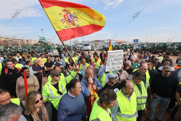 Marcha protesta del campo. Tractorada de protesta