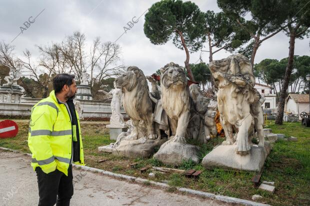Taller de cantería de la casa de Campo