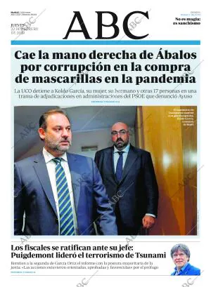 ABC MADRID 22-02-2024 página 1