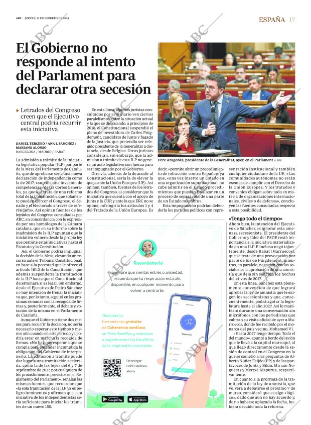 ABC MADRID 22-02-2024 página 17