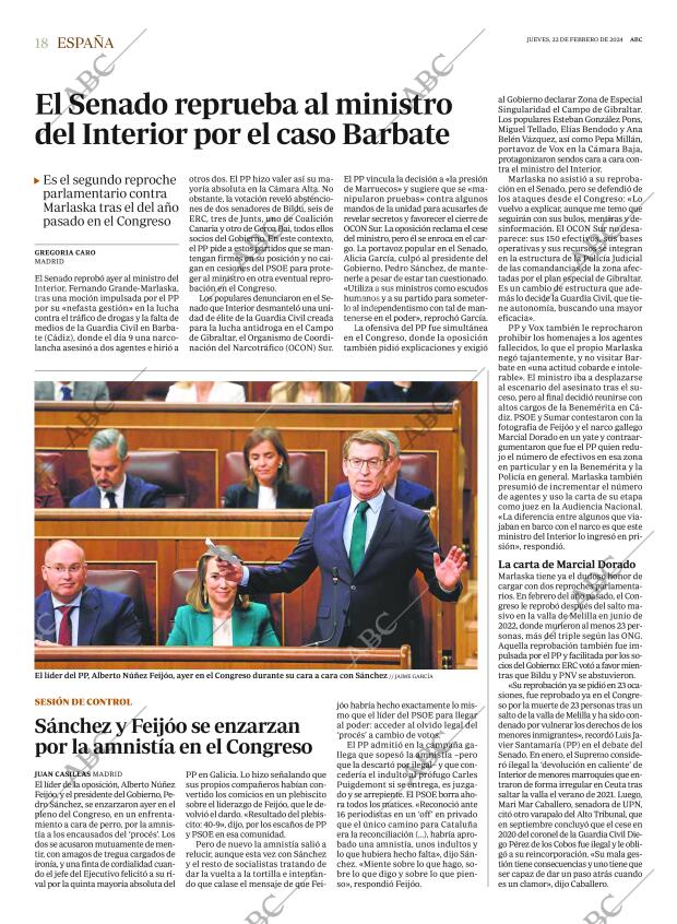 ABC MADRID 22-02-2024 página 18