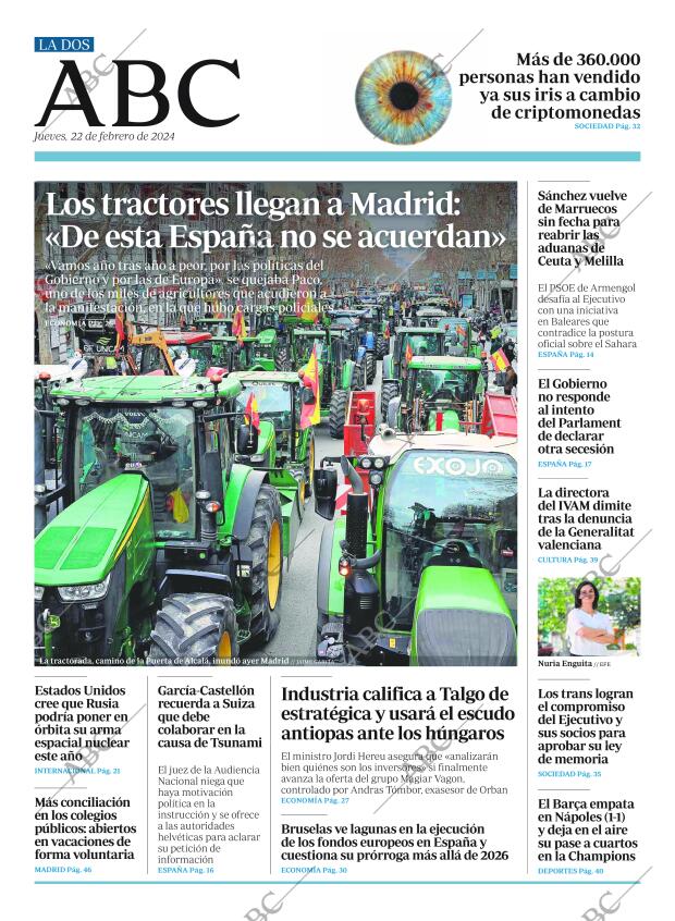 ABC MADRID 22-02-2024 página 2