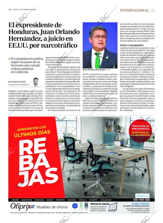 ABC MADRID 22-02-2024 página 25