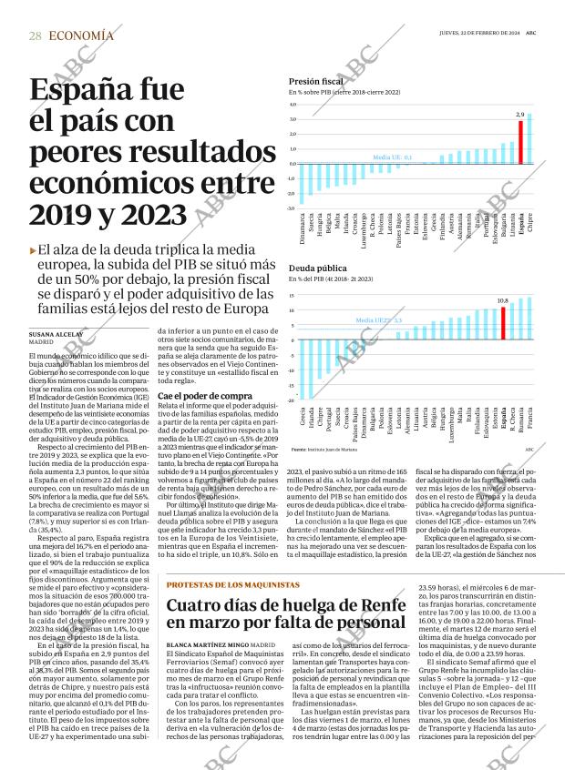 ABC MADRID 22-02-2024 página 28