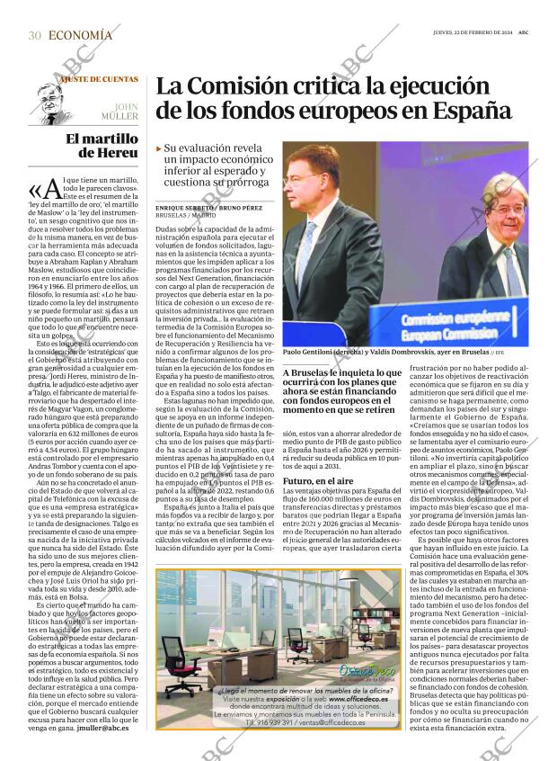 ABC MADRID 22-02-2024 página 30