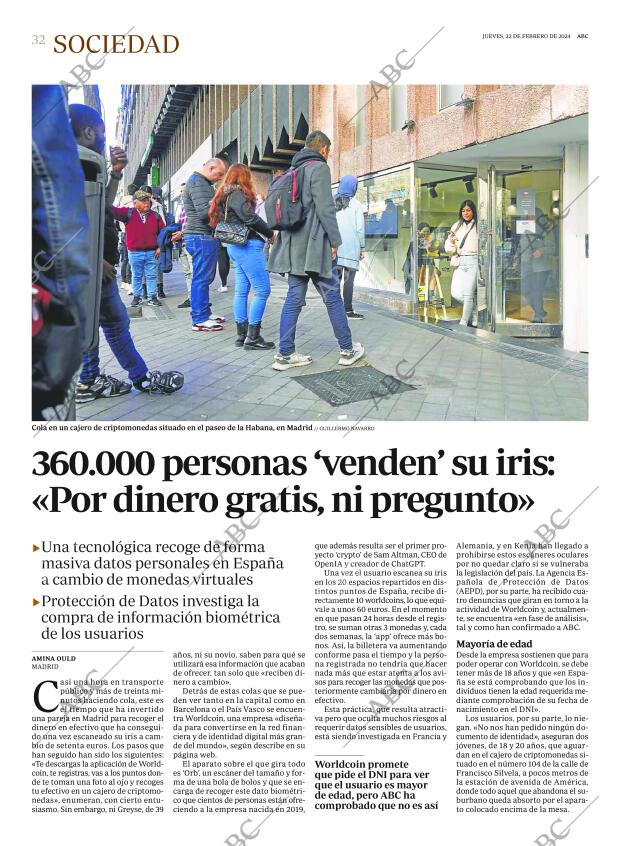 ABC MADRID 22-02-2024 página 32