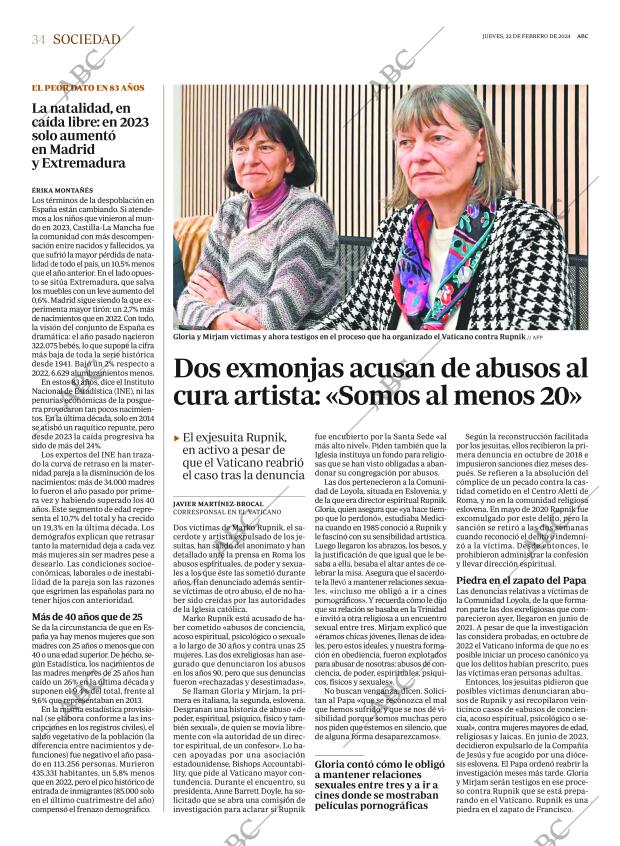 ABC MADRID 22-02-2024 página 34