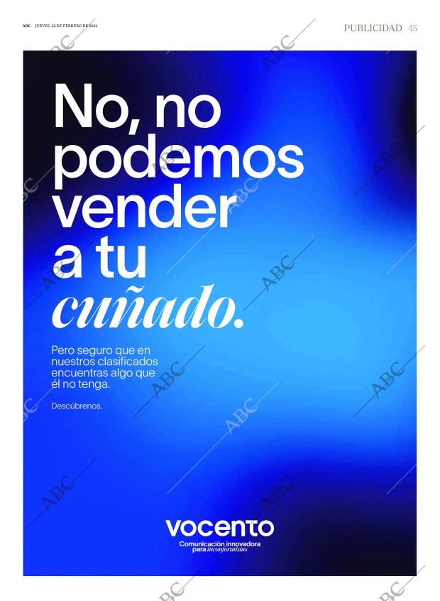 ABC MADRID 22-02-2024 página 45