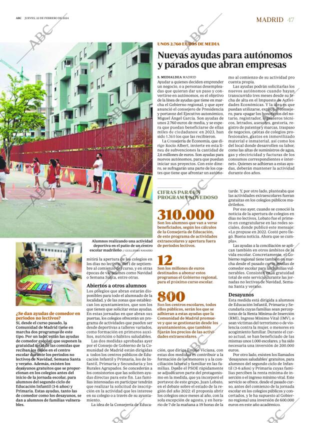 ABC MADRID 22-02-2024 página 47