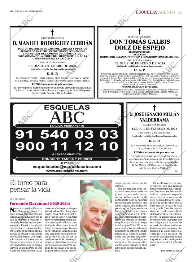 ABC MADRID 22-02-2024 página 55