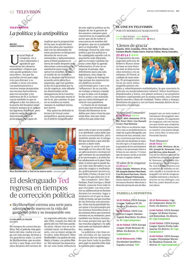 ABC MADRID 22-02-2024 página 62