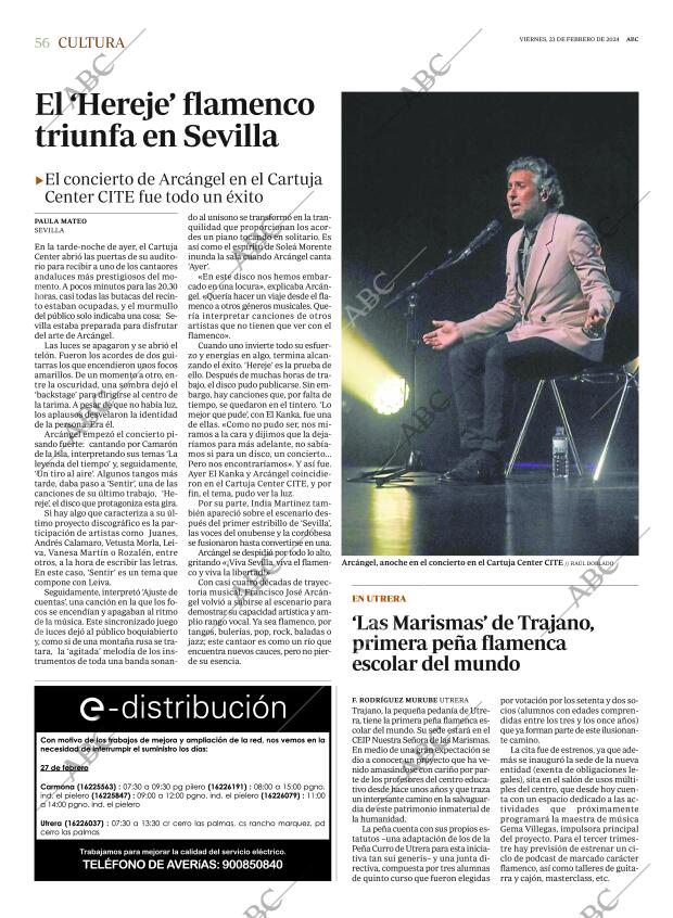 ABC SEVILLA 23-02-2024 página 56