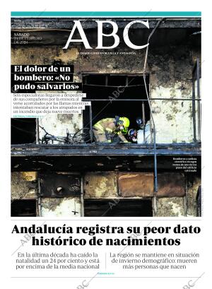 ABC SEVILLA 24-02-2024 página 1