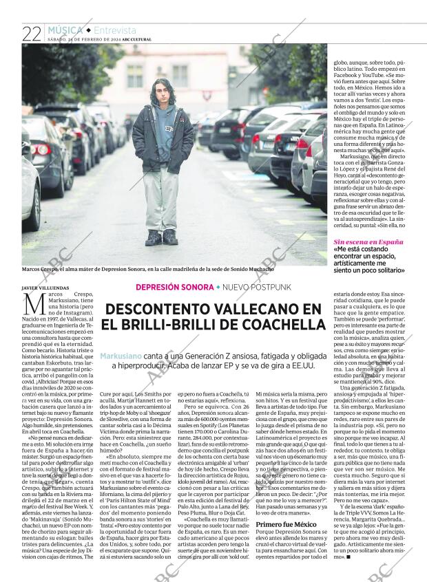 CULTURAL MADRID 24-02-2024 página 22