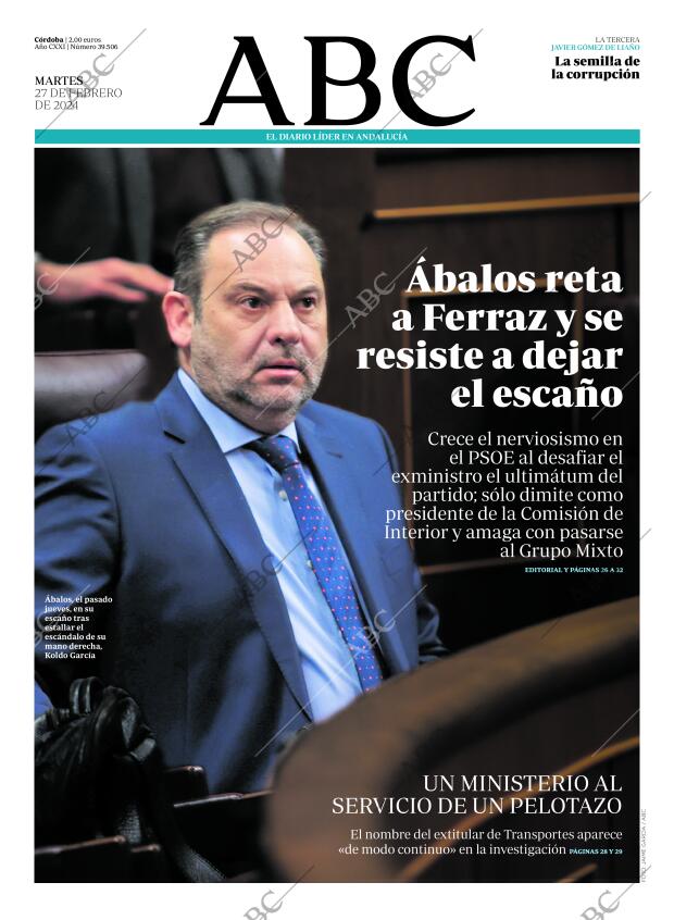 ABC CORDOBA 27-02-2024 página 1