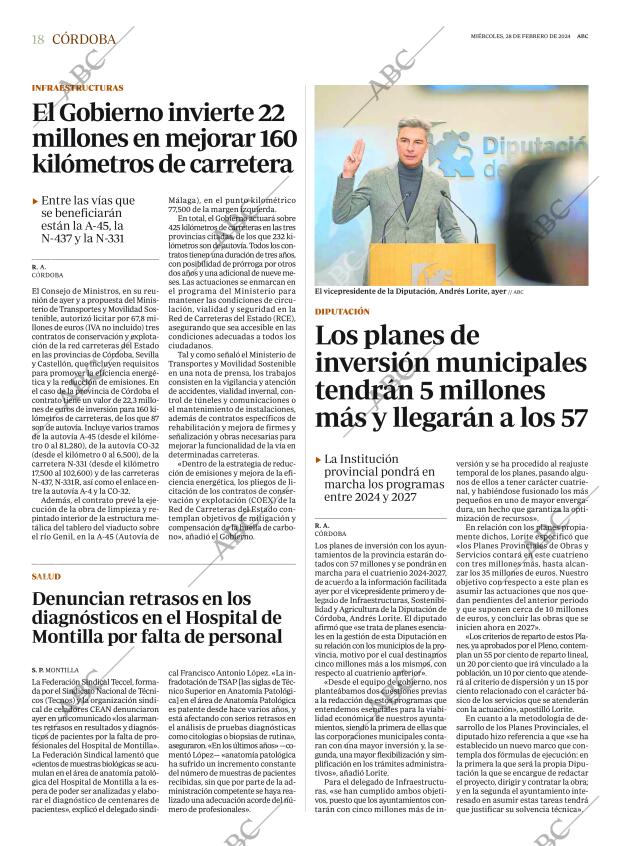 ABC CORDOBA 28-02-2024 página 18