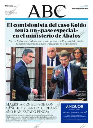 ABC MADRID 29-02-2024 página 1