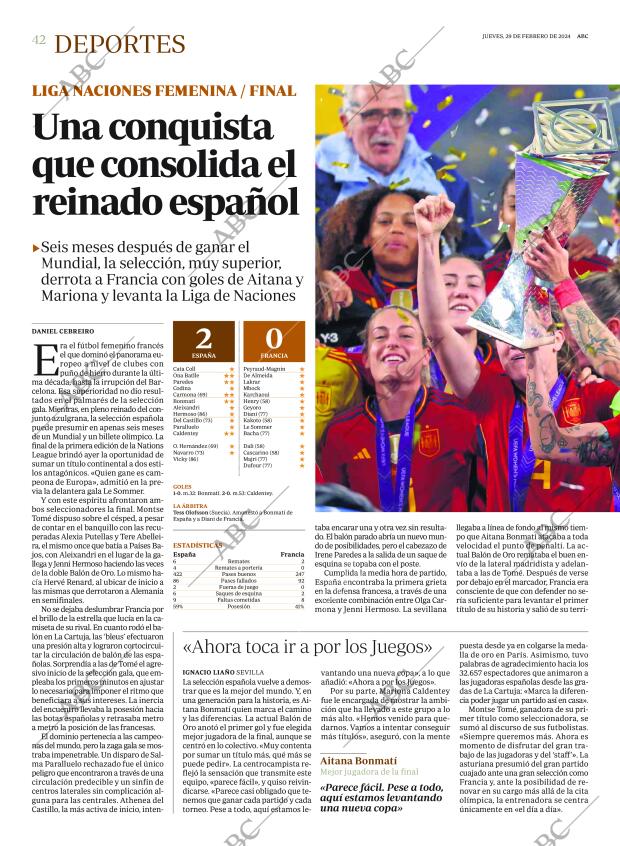 ABC MADRID 29-02-2024 página 42