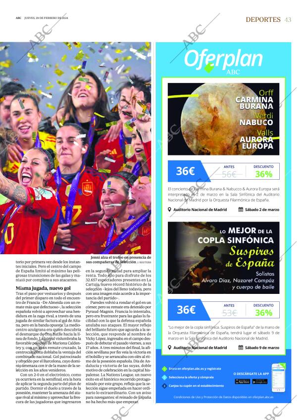 ABC MADRID 29-02-2024 página 43