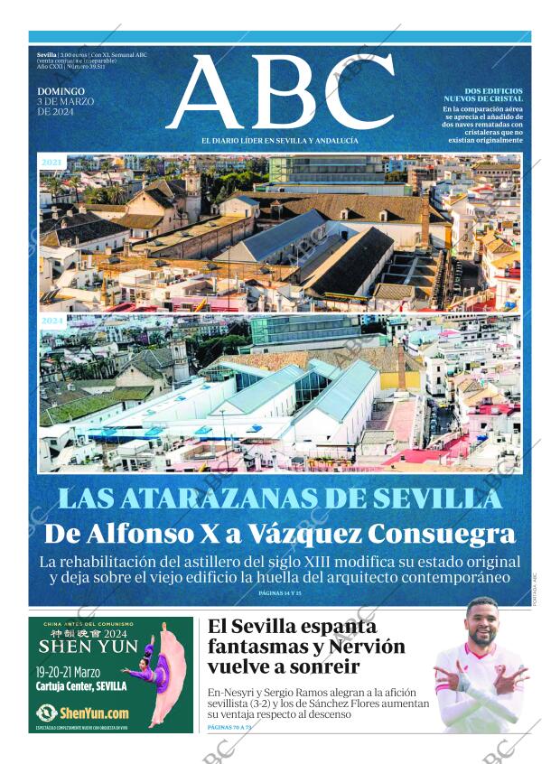 ABC SEVILLA 03-03-2024 página 1
