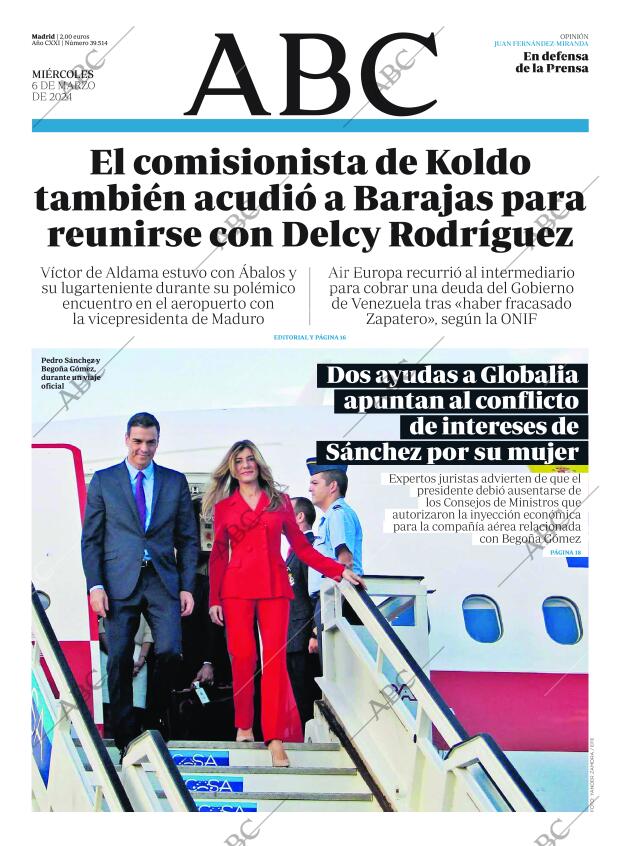 ABC MADRID 06-03-2024 página 1