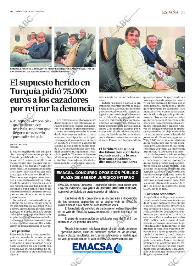 ABC MADRID 06-03-2024 página 21