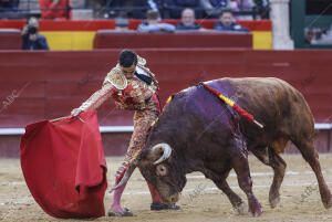 Paco Ureña en la corrida de toros de la Feria de Fallas