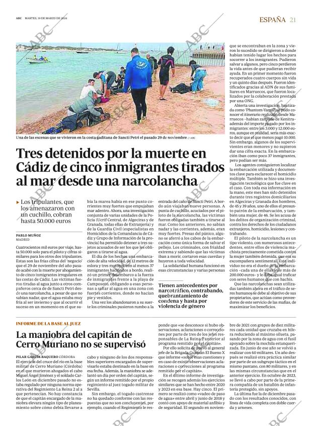 ABC MADRID 19-03-2024 página 21