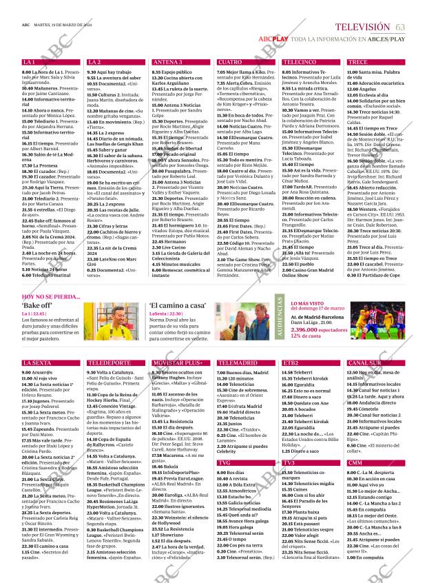 ABC MADRID 19-03-2024 página 63
