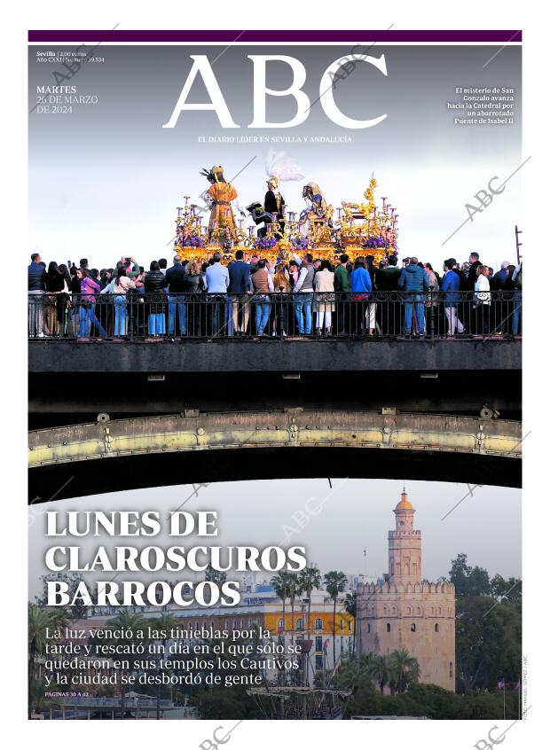 ABC SEVILLA 26-03-2024 página 1