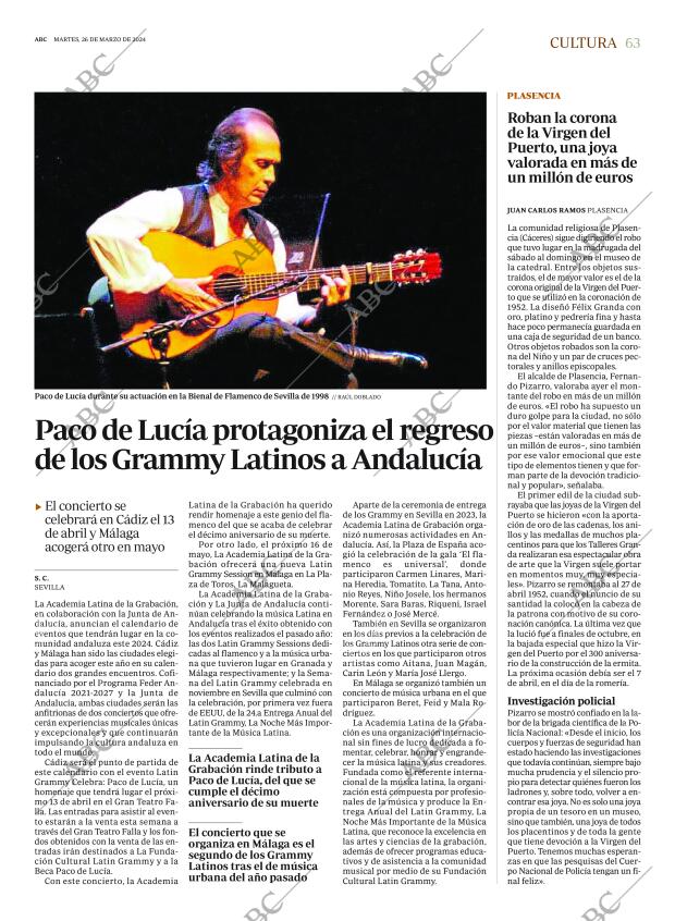 ABC SEVILLA 26-03-2024 página 63